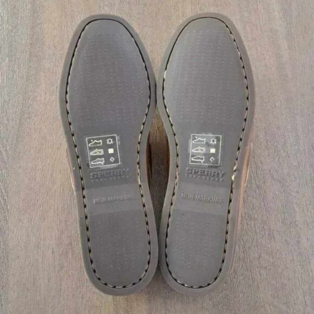 Sperry Authentic Original™ 2 Eye Boat Shoe-Color: Tan/Bronzer - Size: Women 6.5 - Picture 8 of 9